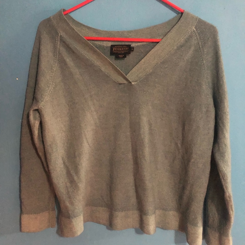 Pendleton wool sweater medium on the small side